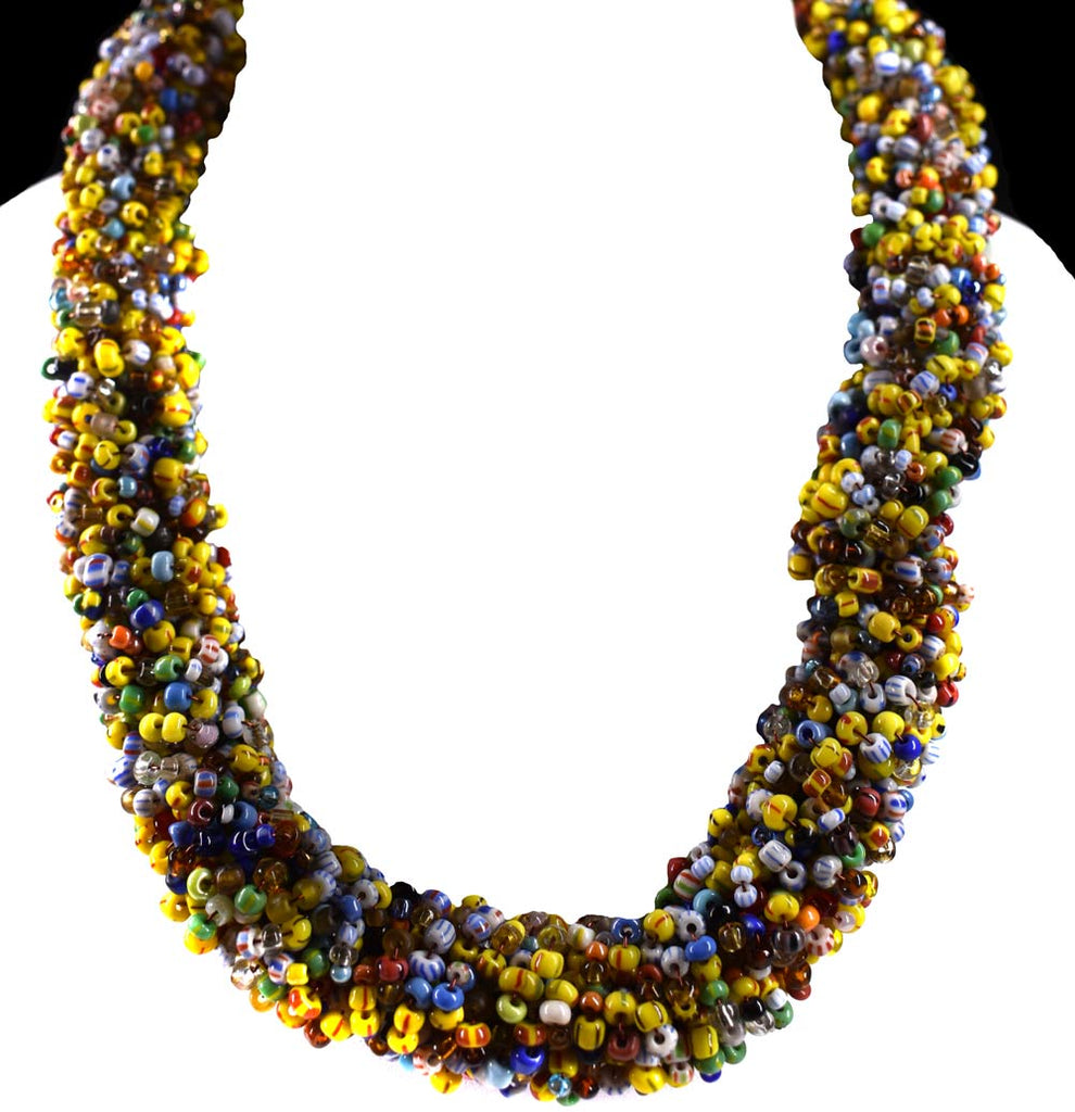 Unveiling Tradition: Mauritanian Wedding Seed Bead Necklaces