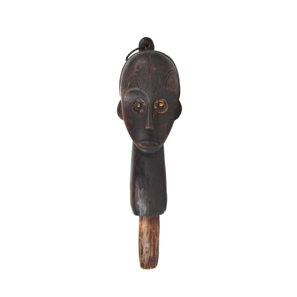 Fang Reliquary Two-Faced Figure Gabon