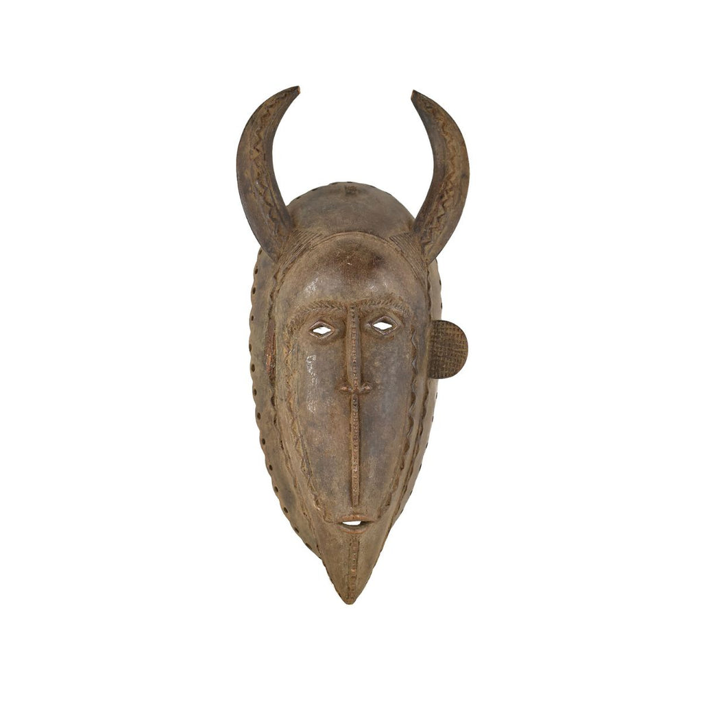 Senufo Kpelie Mask with Horns Cote D'Ivoire