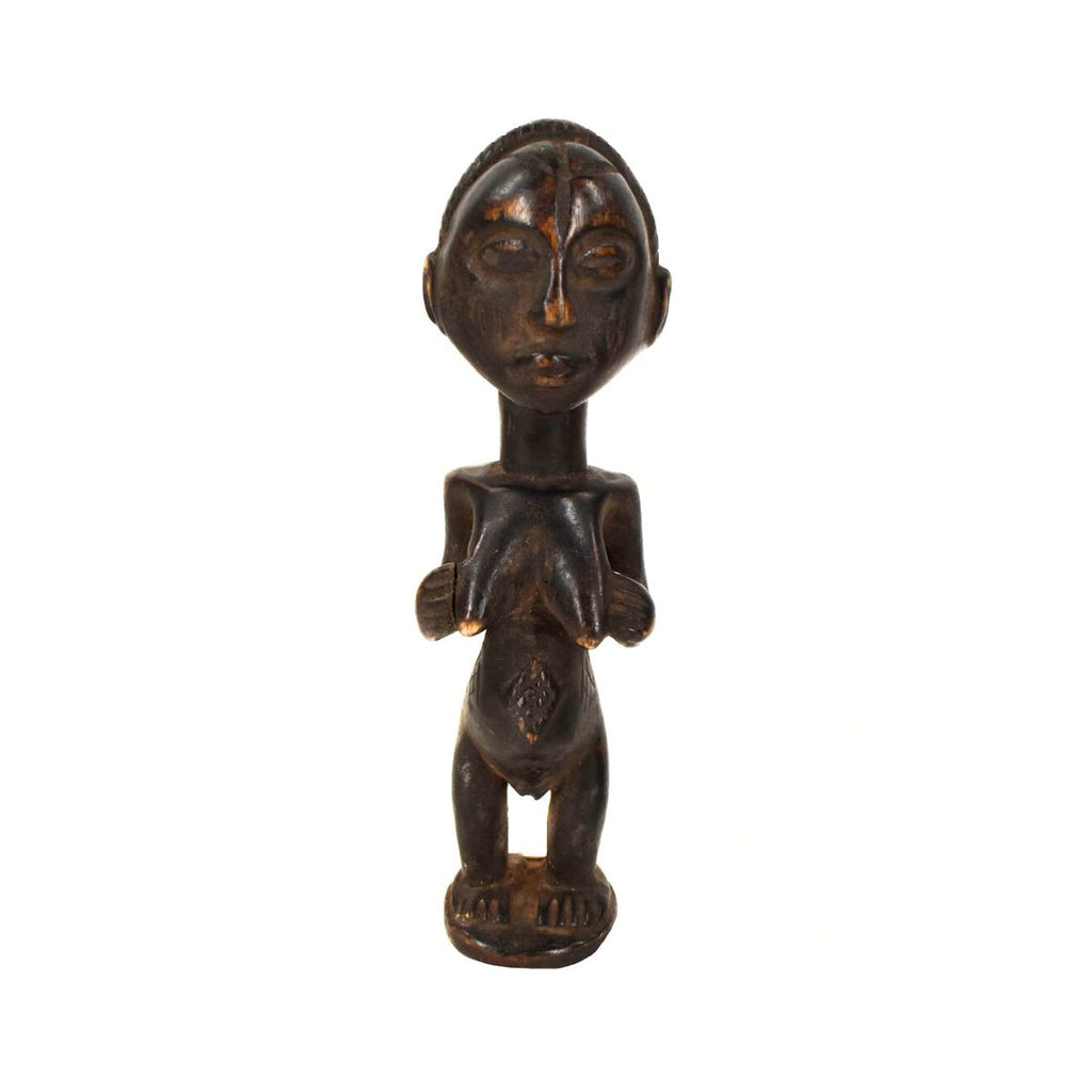 Luba Female Miniature Figure Congo