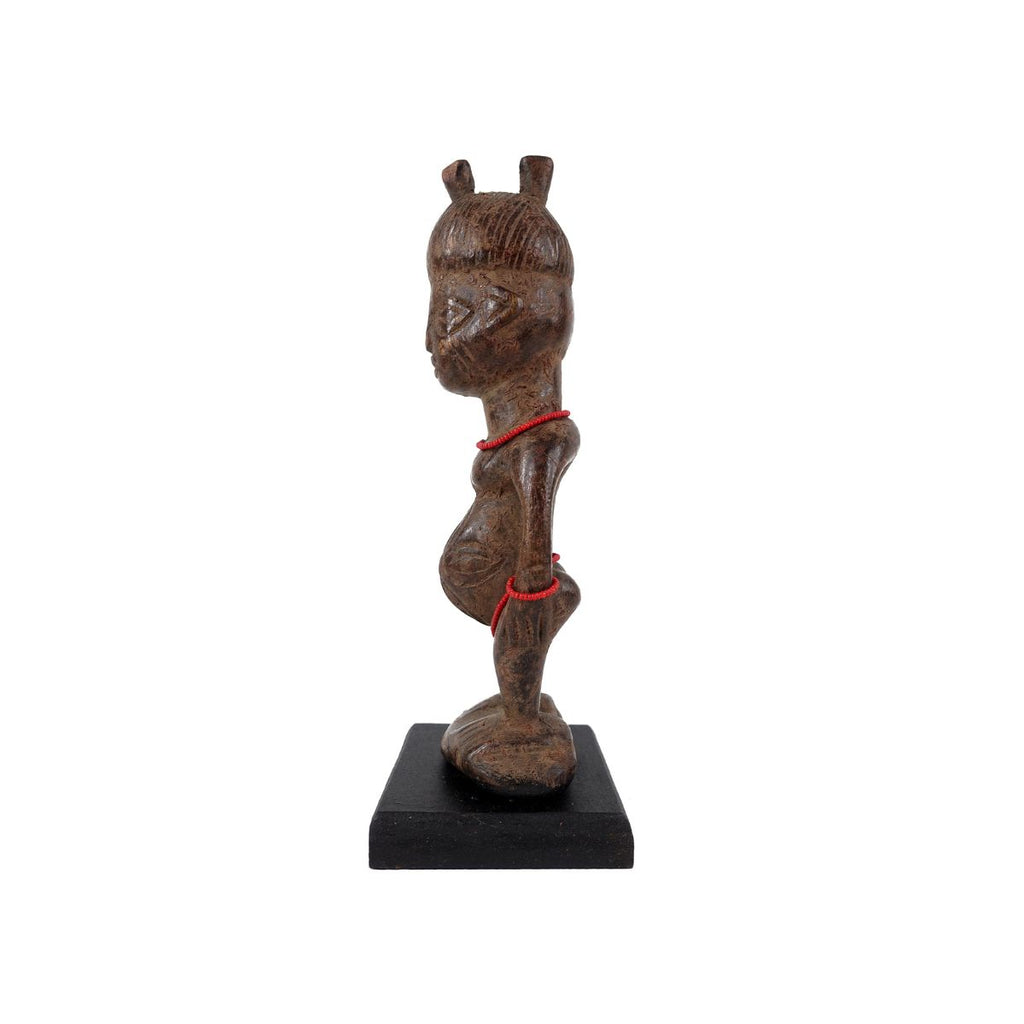 Yoruba Ibeji Female Miniature Figure 9.5 Inch Nigeria