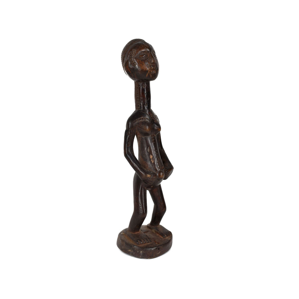 Tabwa Female Figure with Scarified Body Congo
