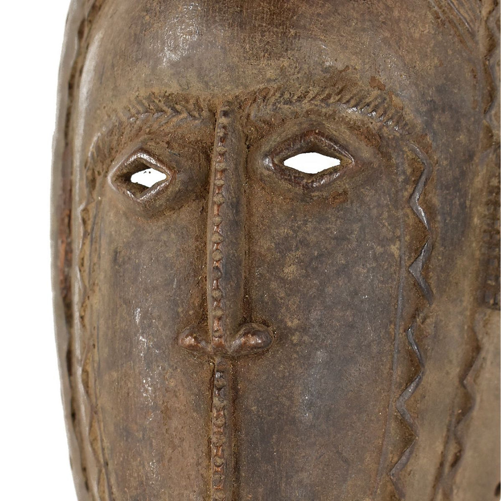 Senufo Kpelie Mask with Horns Cote D'Ivoire