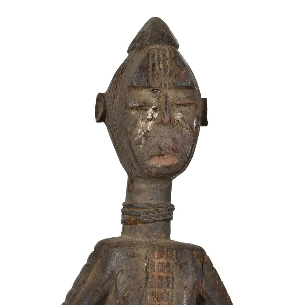 Chamba Male Figure on Custom Base Nigeria