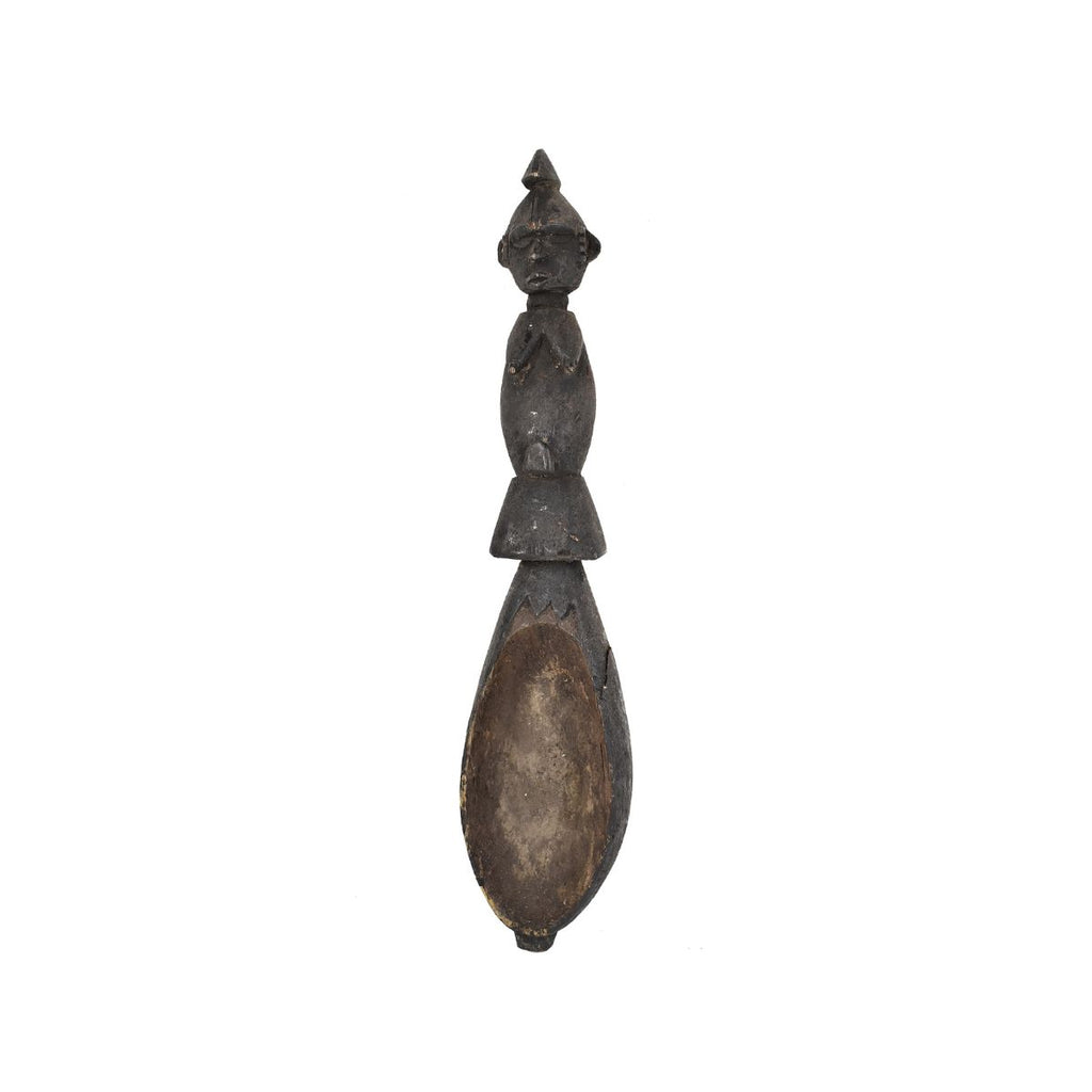 Chamba Figural Wood Spoon Nigeria