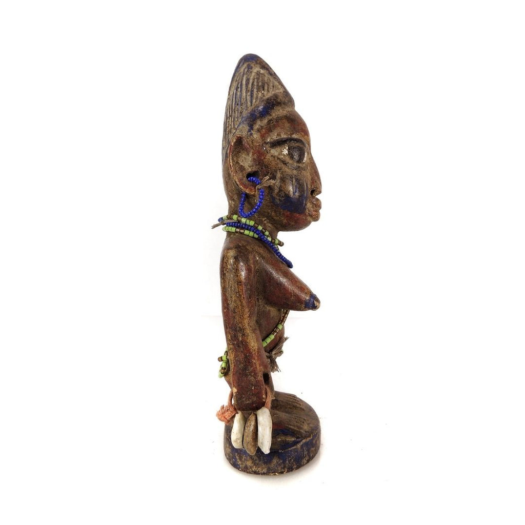 Yoruba Ibeji Female Miniature Figure Nigeria