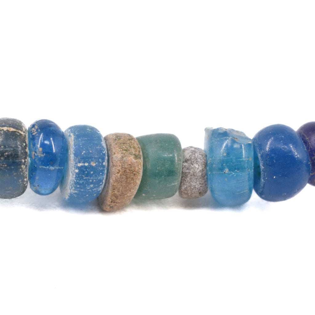 Blue Bohemian Trade Beads