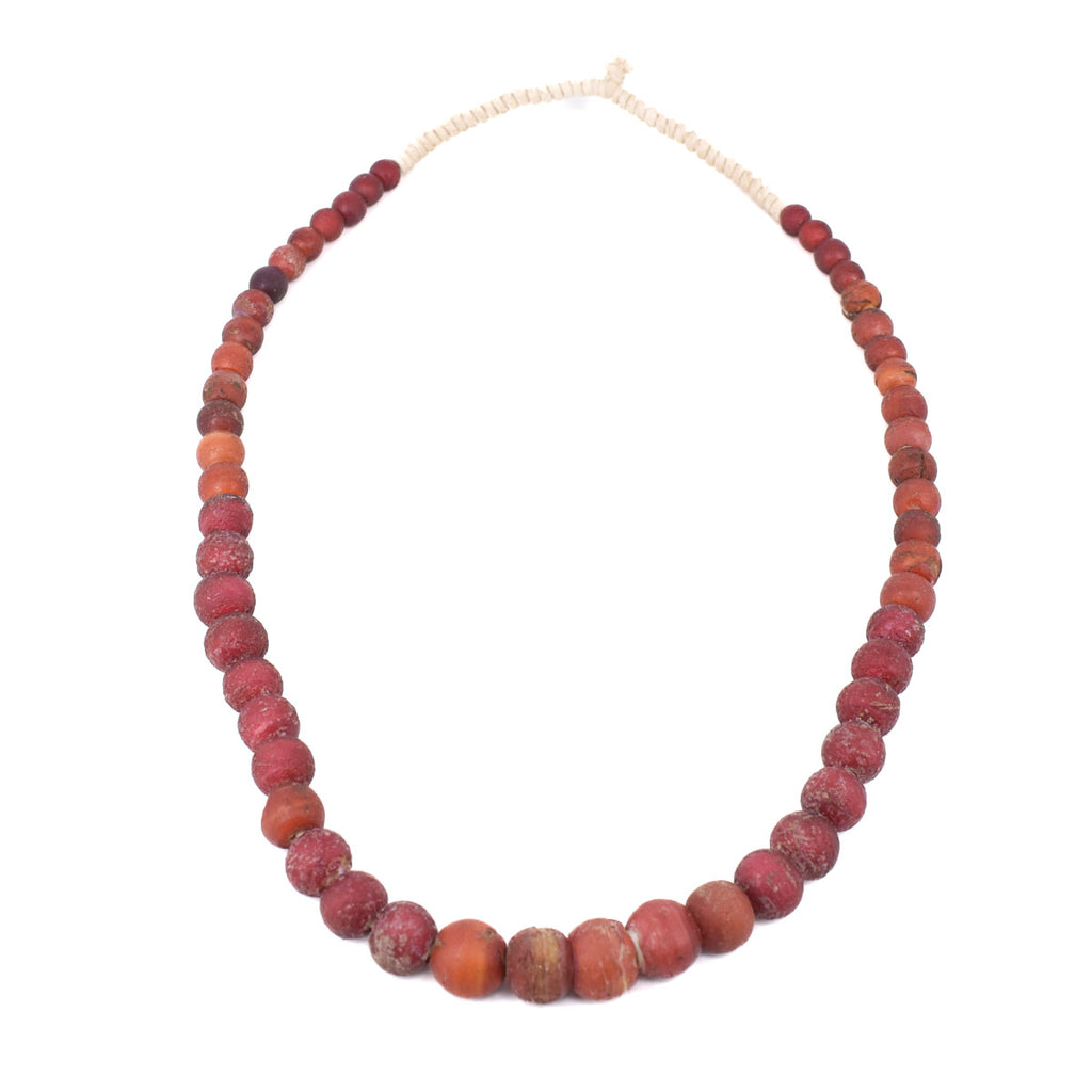 Cornaline d'Aleppo Venetian Trade Beads 32 Inch