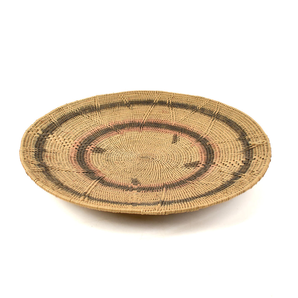 Makenge Flat Wedding Basket 18 Inch Zambia Sidley Collection