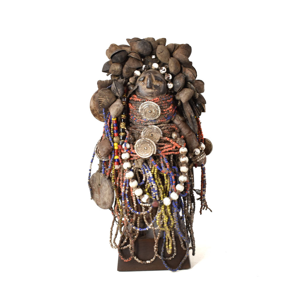 Dinka Fertility Doll with Beads Central Africa