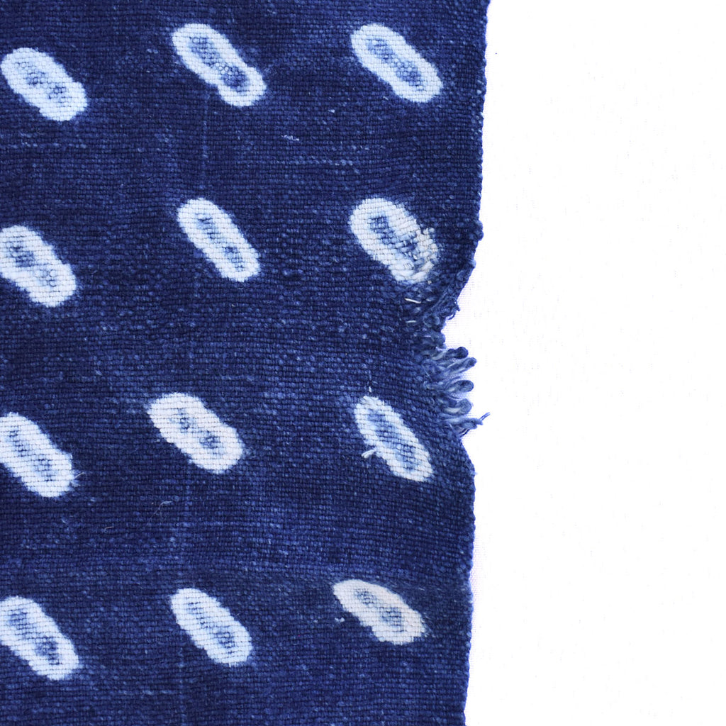 Indigo Navy Blue African Dogon or Mossi Textile 