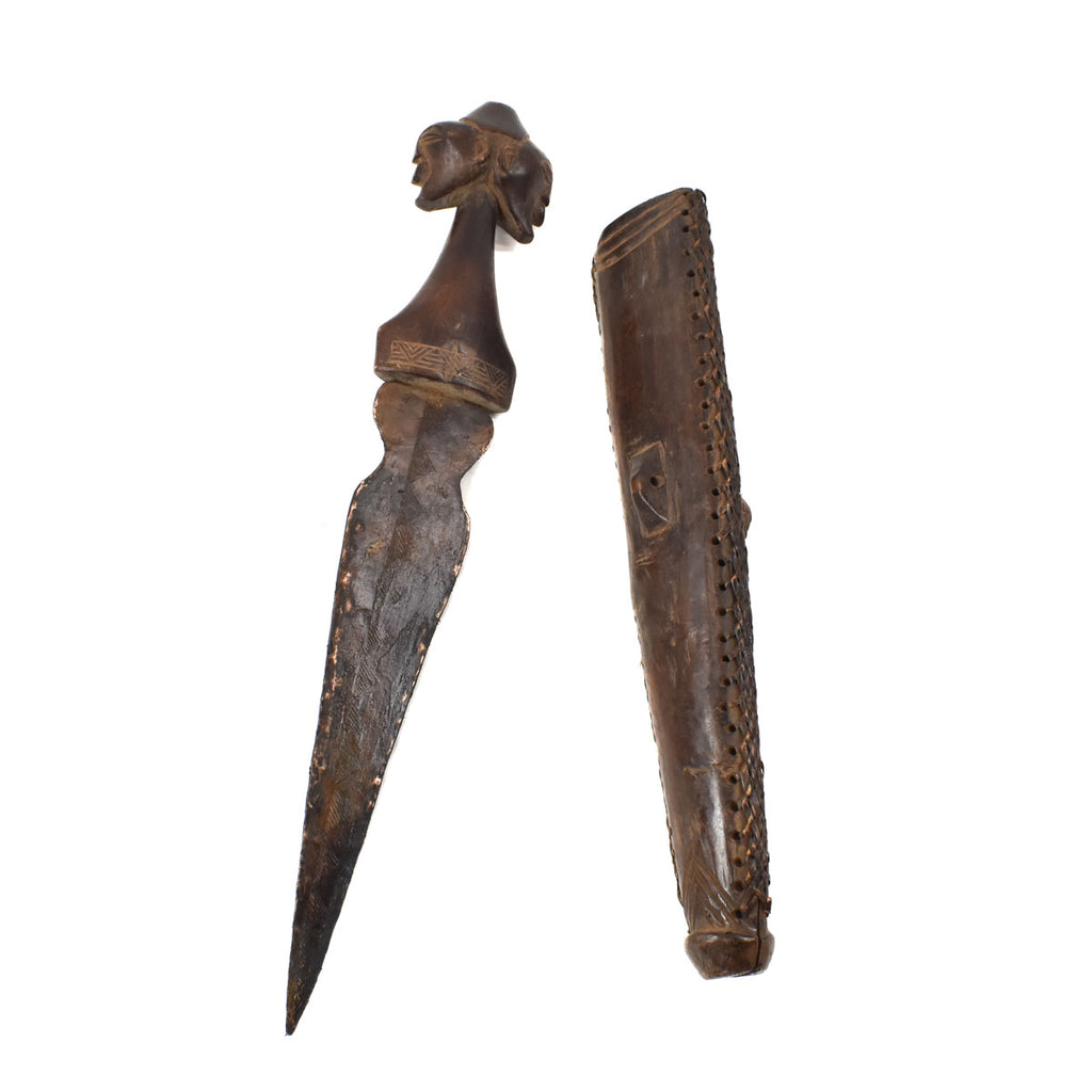 Songye Kifwebe Sword with Sheath Congo