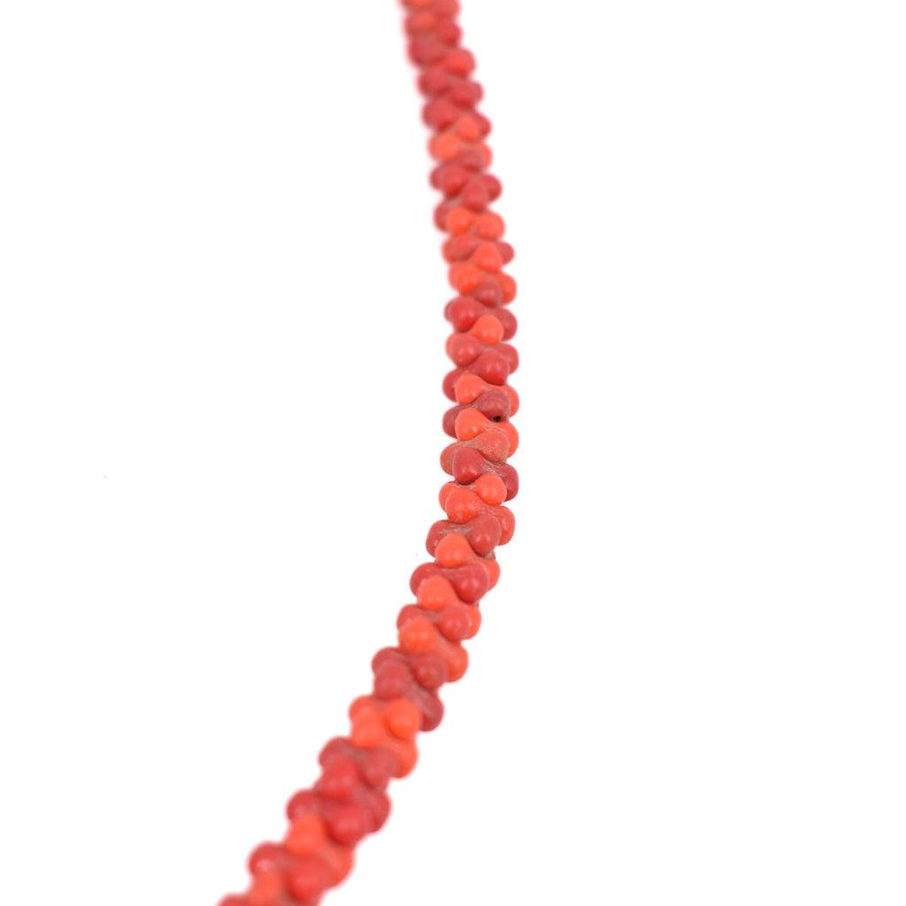 Red Bone Bohemian Trade Beads