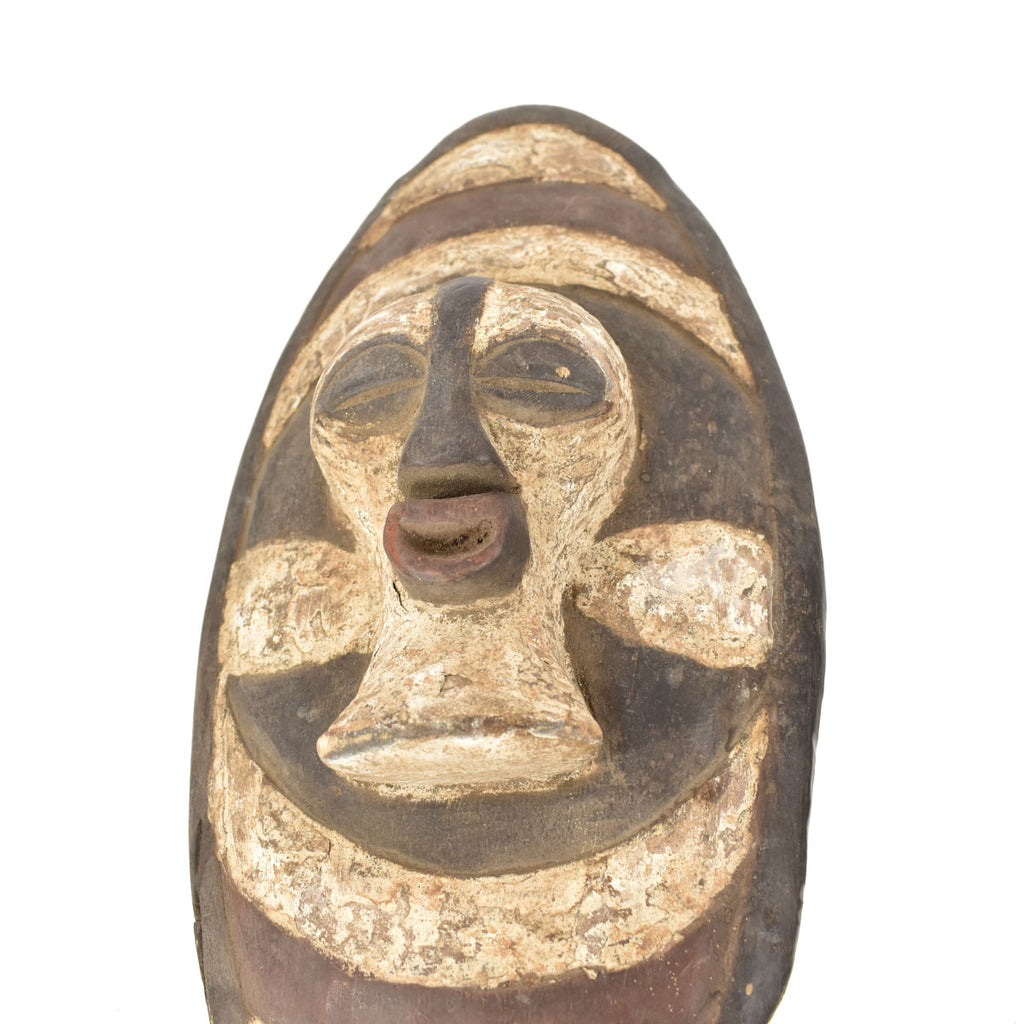 Songye Miniature Shield with Kifwebe Mask Congo