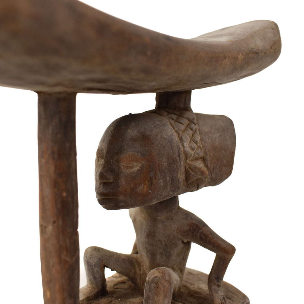 Luba Figural Headrest Congo