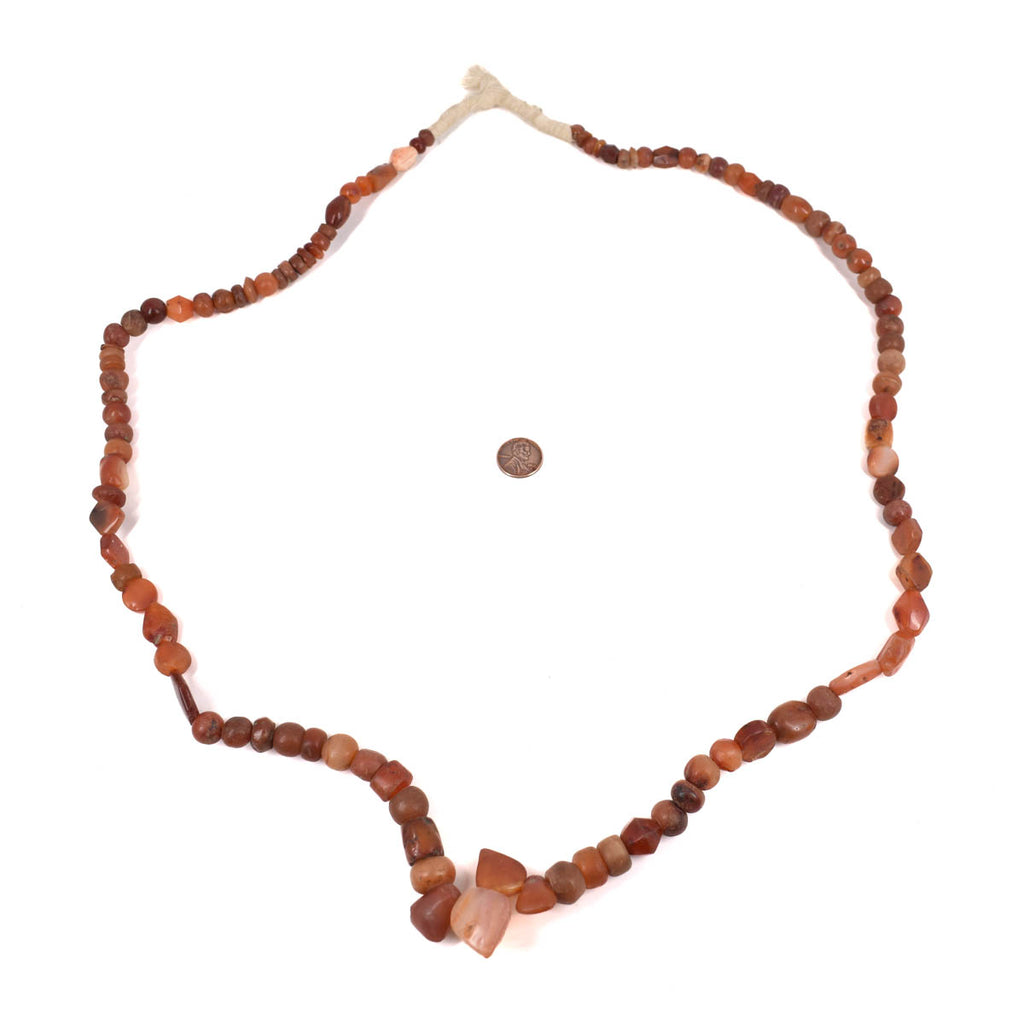 Carnelian Mauritania Beads Sidley Collection