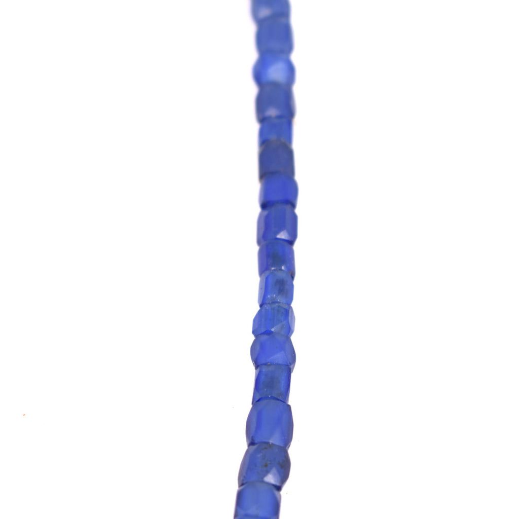Russian Blue Bohemian Trade Beads Czech