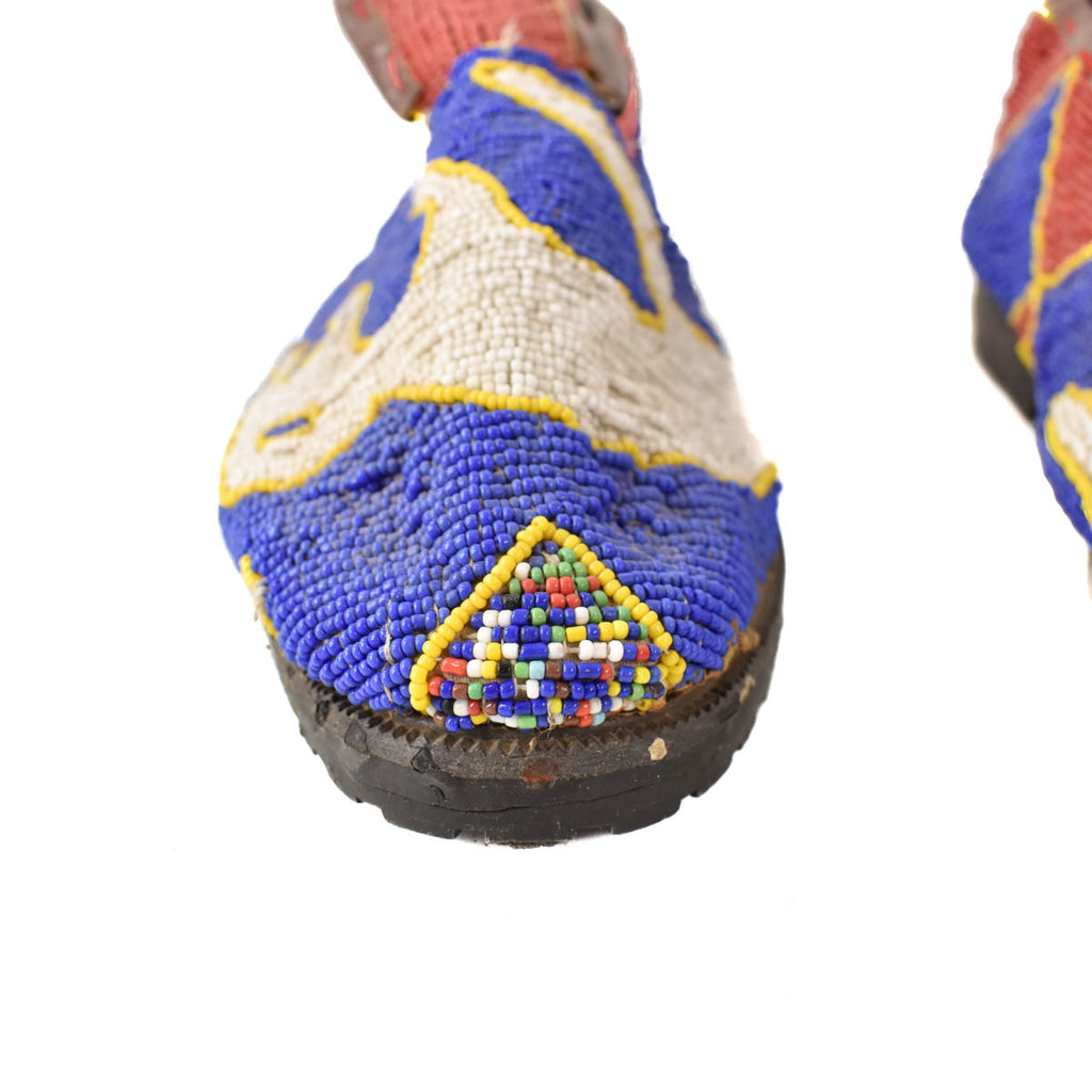Yoruba Beaded Shoes Nigeria Sidley Collection