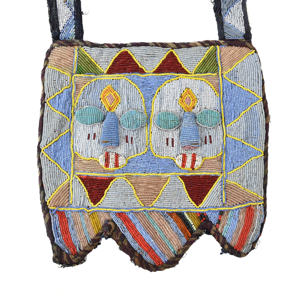 Yoruba Beaded Panel Bag Nigeria Sidley Collection