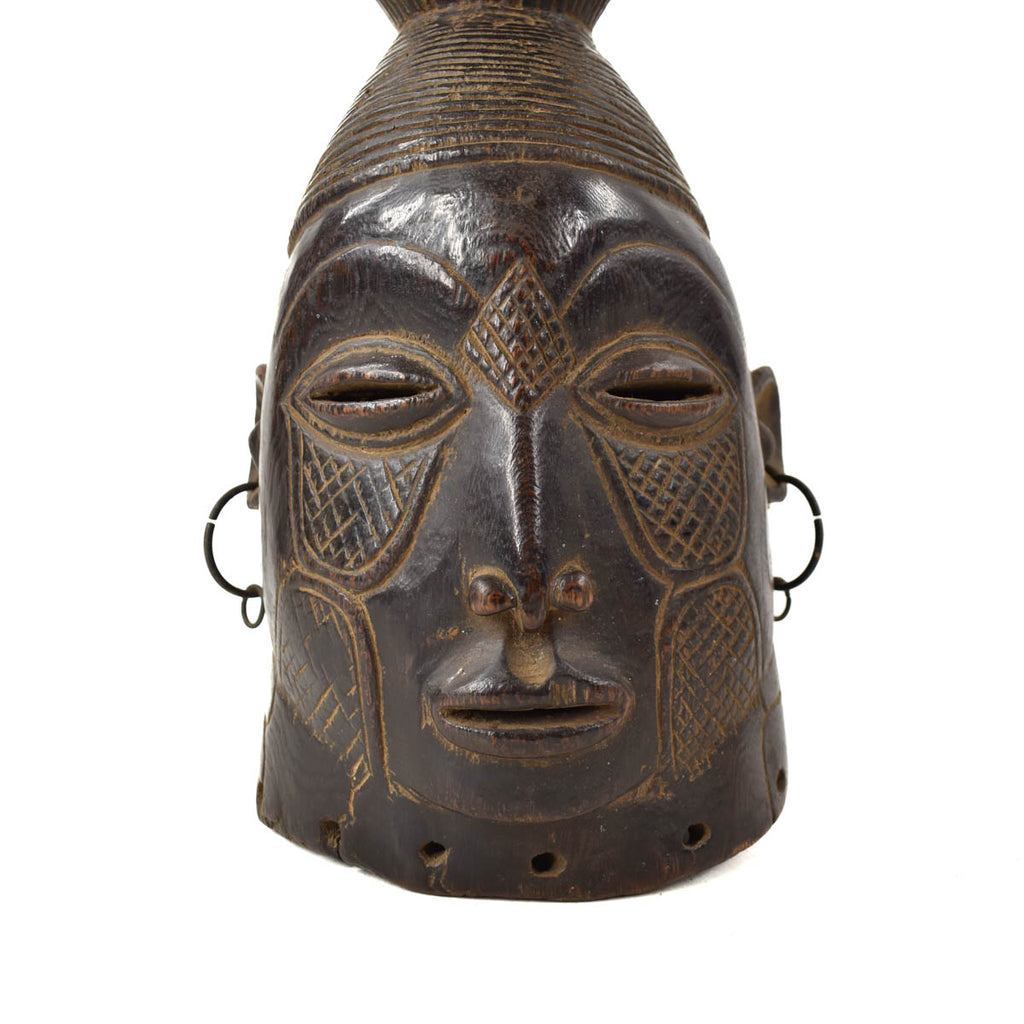 Mangbetu Conical Helmet Mask Congo
