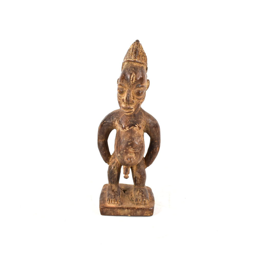 Yoruba Ibeji Male Miniature Figure 10 Inch Nigeria