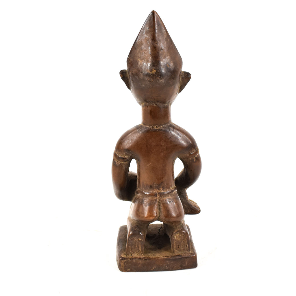Bakongo Villi Miniature Kneeling Figure with Child Congo