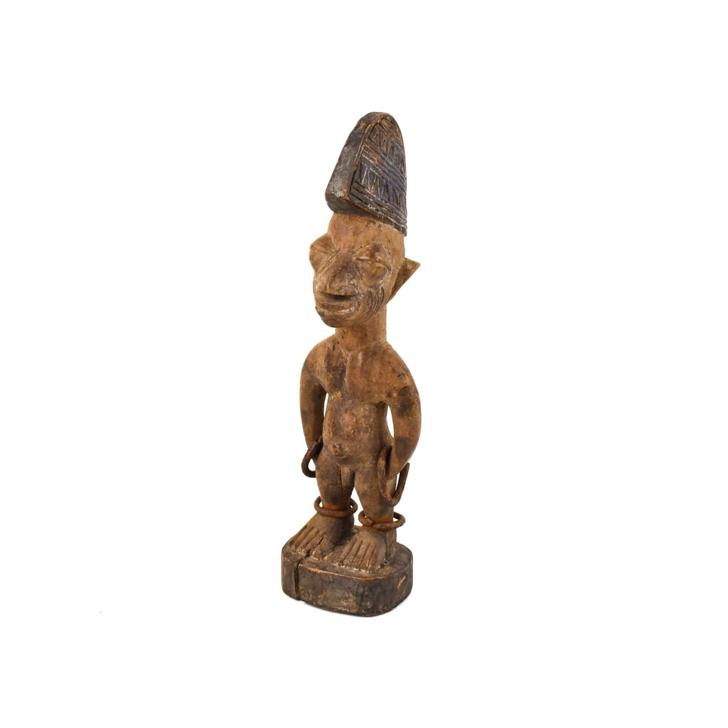 Yoruba Ibeji Male Miniature Figure 9.5 Inch Nigeria