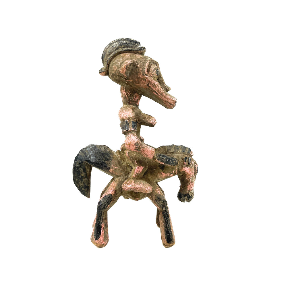 Senufo Horse Riding Figure Cote D'ivoire