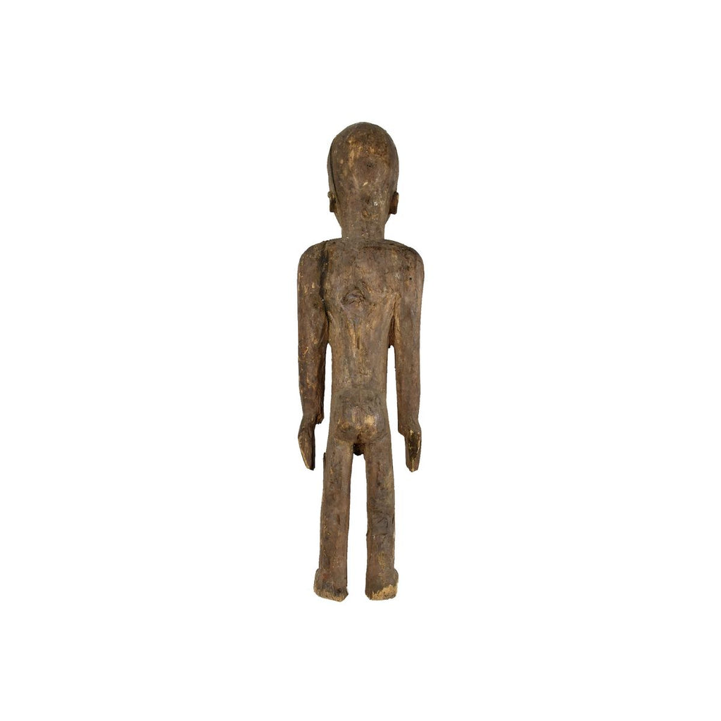 Lobi Standing Male Wood Figure Ghana