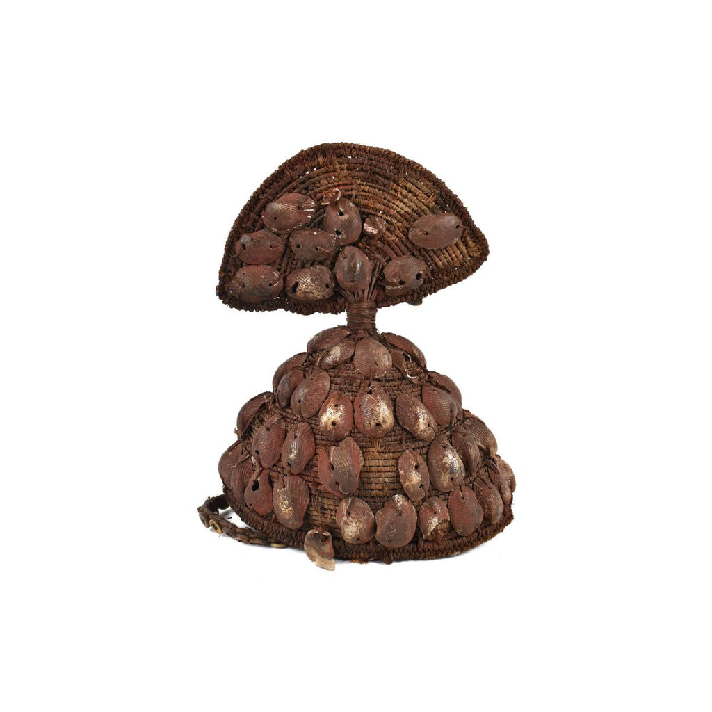 Lega Bwami Society Hat with Shells Congo