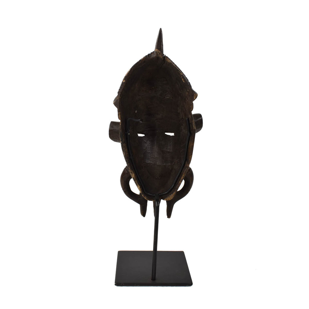 African Mask back view