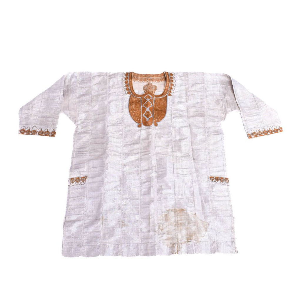 Hausa Embroidered Boubou Shirt Nigeria Sidley Collection