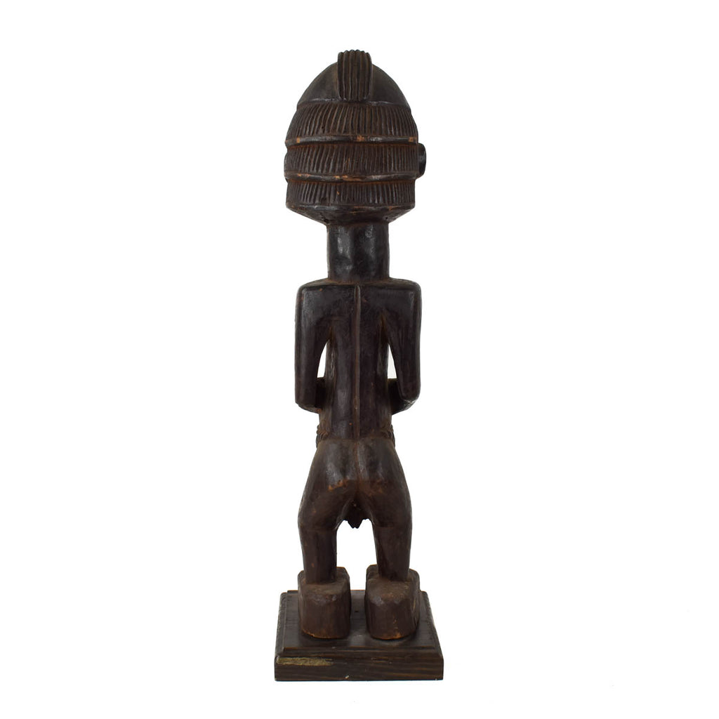 African Carving Back View