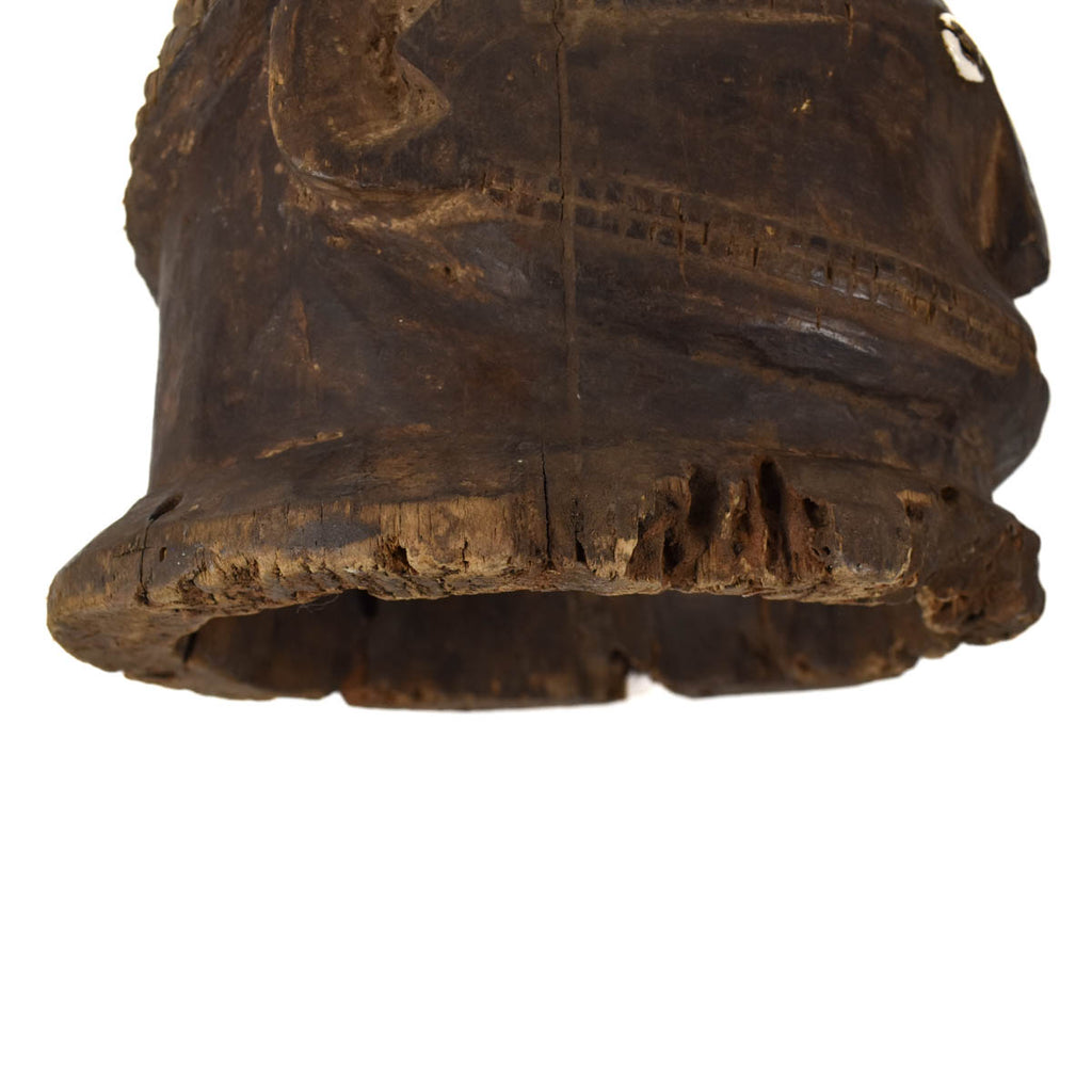 Tabwa Wooden Helmet Mask Details