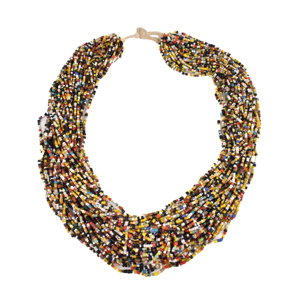 Multistrand Seed Bead Necklace