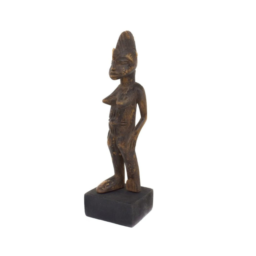 Yoruba Ibeji Female Miniature Figure 9.5 Inch Nigeria