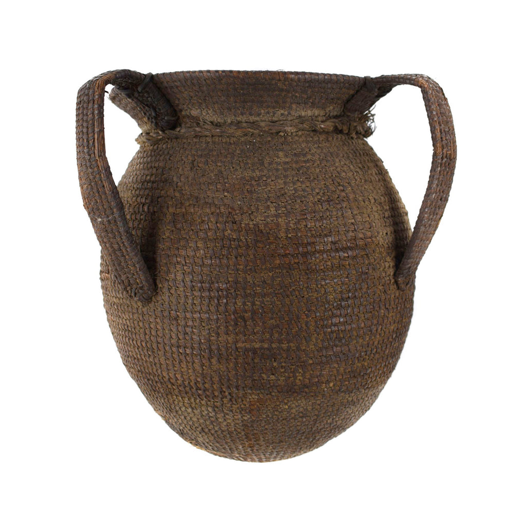 Bamileke Handwoven Honey Basket Cameroon