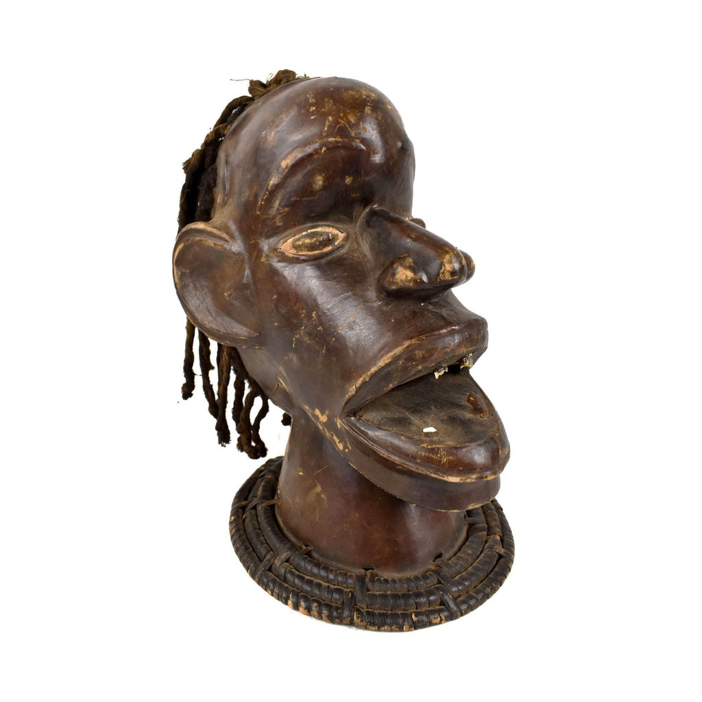 Ekoi Ejagham Head with Hair Nigeria