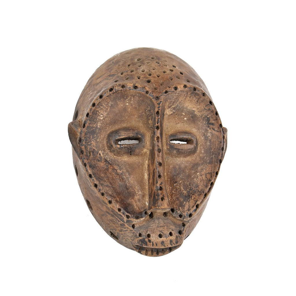 Lega Pitted Bwami Society Mask Congo