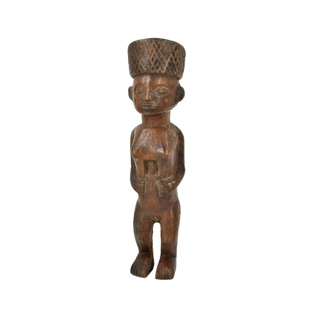 Mbole Standing Female Miniature Figure Congo