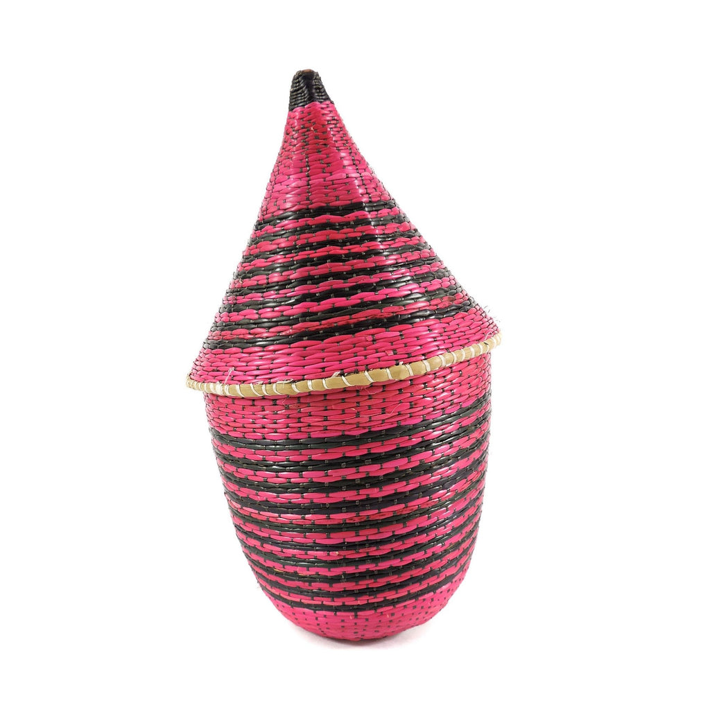 Tutsi Pink Basket 7.25 Inch Rwanda