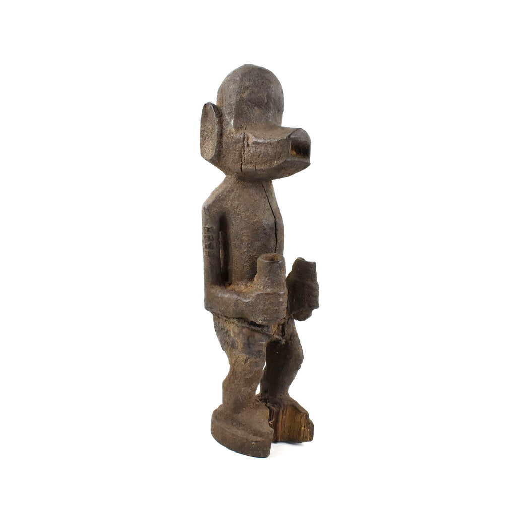 Baule Standing Monkey Figure Côte d'Ivoire