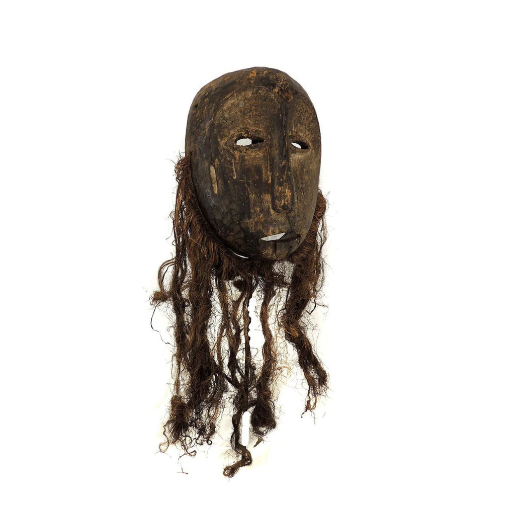 Lega Bearded Bwami Society Mask Congo