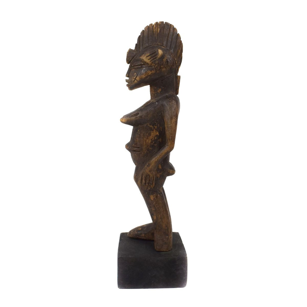 Yoruba Ibeji Female Miniature Figure 9.5 Inch Nigeria