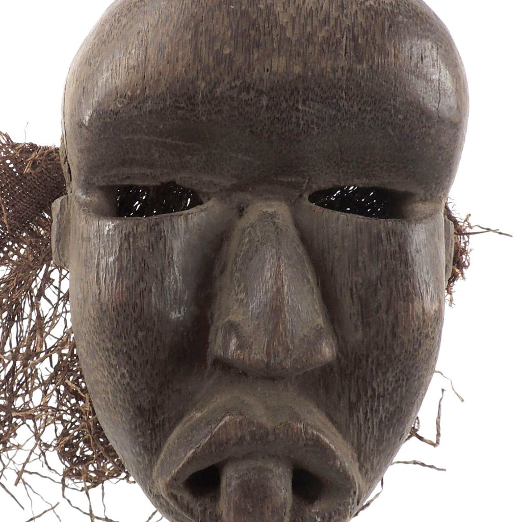 Dan Deangle Mask with Raffia Liberia