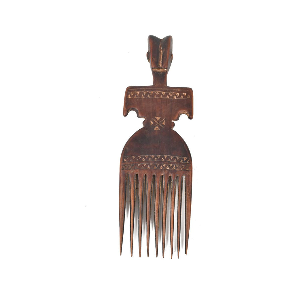 Nyamwezi Mwana Hiti Figural Comb Tanzania
