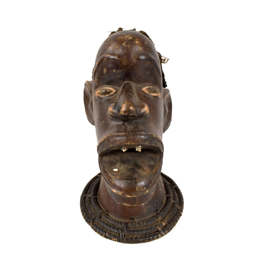 Ekoi Ejagham Head with Hair Nigeria