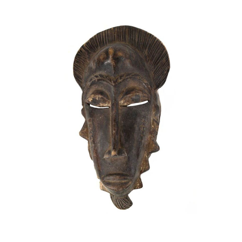 Yaure Baule Portrait Mask Cote d'Ivoire