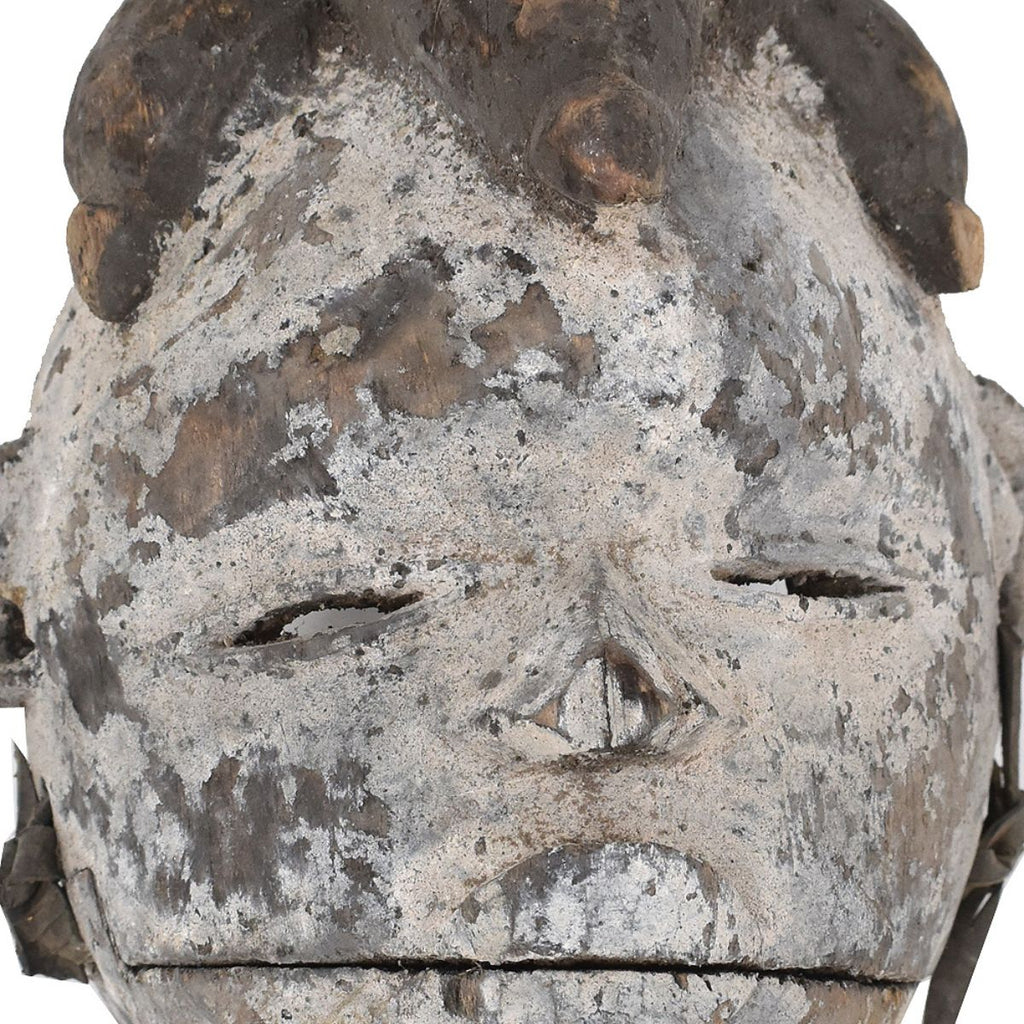 Ogoni Wood Mask with Articulating Mouth Nigeria