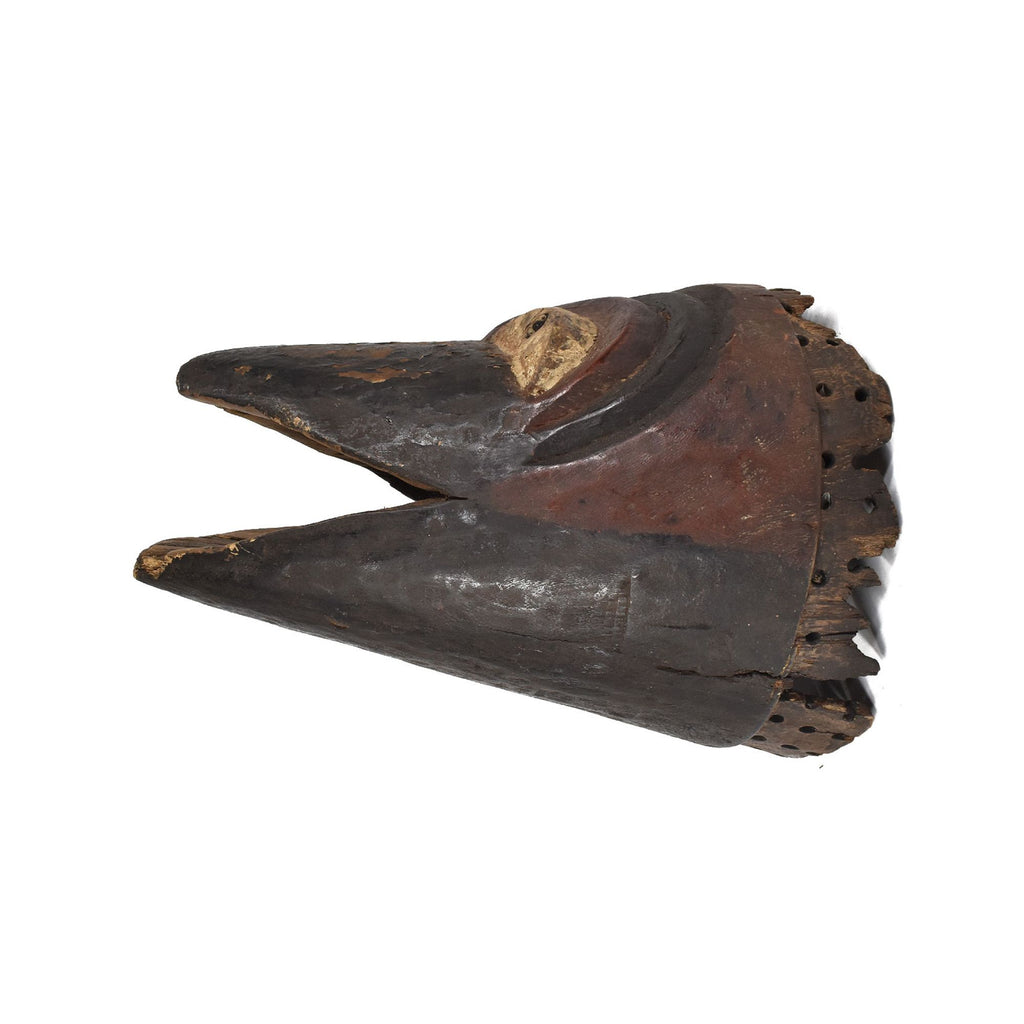 Chokwe Bird Mask Wood Congo